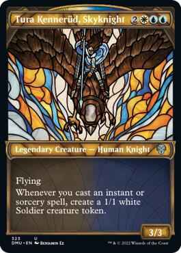 Magic: The Gathering - Dominaria United - Tura Kennerud, Skyknight (Showcase) - Normal
