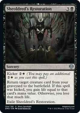 Magic: The Gathering - Dominaria United - Sheoldred's Restoration - Foil