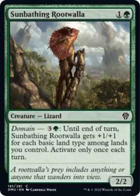 Magic: The Gathering - Dominaria United - Sunbathing Rootwalla - Foil