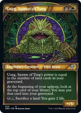 Magic: The Gathering - Dominaria United - Uurg, Spawn of Turg (Showcase) - Foil