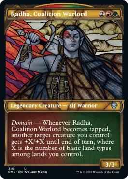 Magic: The Gathering - Dominaria United - Radha, Coalition Warlord (Showcase) - Foil