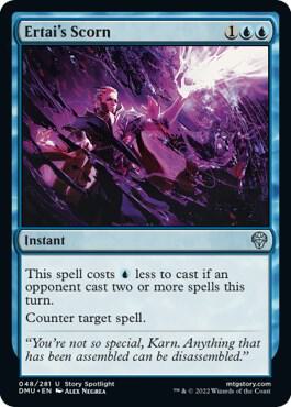 Magic: The Gathering - Dominaria United - Ertai's Scorn - Normal