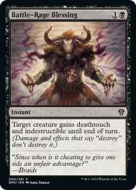 Magic: The Gathering - Dominaria United - Battle-Rage Blessing - Normal