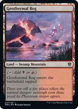 Magic: The Gathering - Dominaria United - Geothermal Bog - Foil