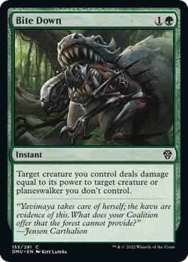 Magic: The Gathering - Dominaria United - Bite Down - Foil