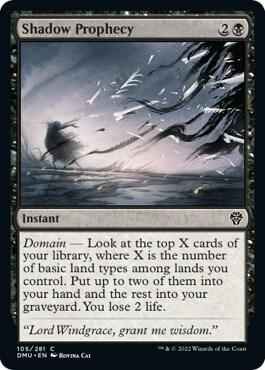 Magic: The Gathering - Dominaria United - Shadow Prophecy - Normal