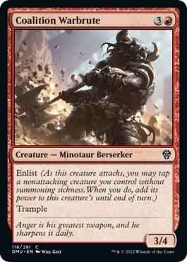 Magic: The Gathering - Dominaria United - Coalition Warbrute - Normal