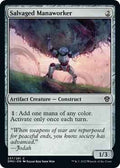 Magic: The Gathering - Dominaria United - Salvaged Manaworker - Foil