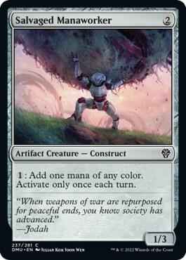 Magic: The Gathering - Dominaria United - Salvaged Manaworker - Foil