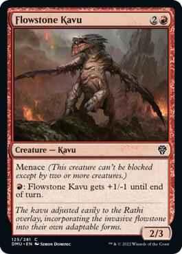 Magic: The Gathering - Dominaria United - Flowstone Kavu - Foil