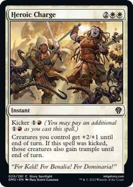 Magic: The Gathering - Dominaria United - Heroic Charge - Foil