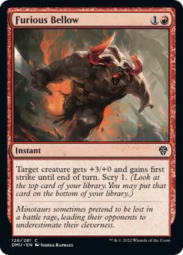 Magic: The Gathering - Dominaria United - Furious Bellow - Normal