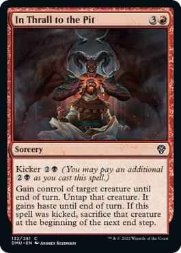 Magic: The Gathering - Dominaria United - In Thrall to the Pit - Normal