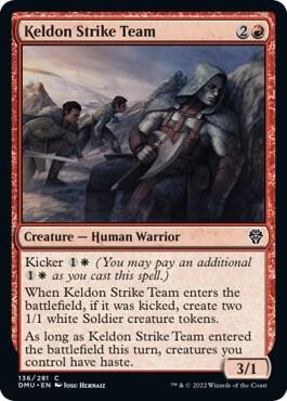 Magic: The Gathering - Dominaria United - Keldon Strike Team - Normal