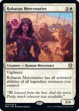 Magic: The Gathering - Commander: Dominaria United - Robaran Mercenaries - Normal