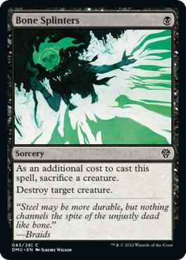 Magic: The Gathering - Dominaria United - Bone Splinters - Normal