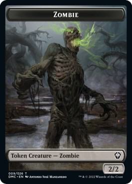 Magic: The Gathering - Commander: Dominaria United - Zombie Token - Normal