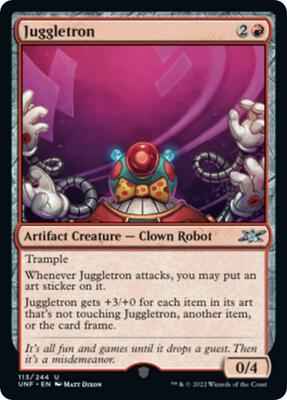 Magic: The Gathering - Unfinity - Juggletron - Uncommon - Normal