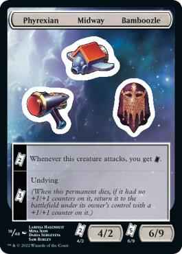 Magic: The Gathering - Unfinity - Phyrexian Midway Bamboozle - Token - Normal