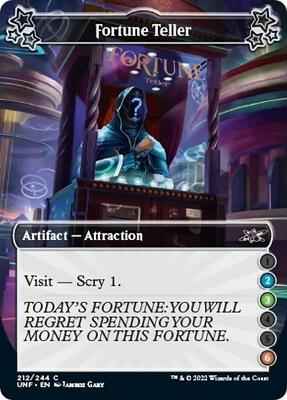 Magic: The Gathering - Unfinity - Fortune Teller (2-3-6) - Common - Normal