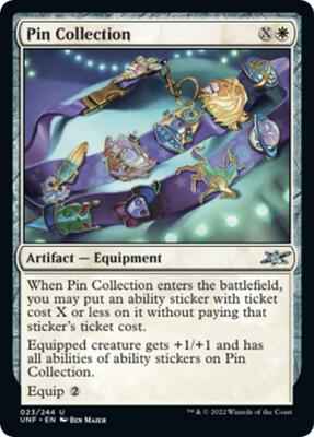 Magic: The Gathering - Unfinity - Pin Collection - Uncommon - Normal
