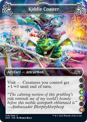 Magic: The Gathering - Unfinity - Kiddie Coaster (3-4-6) - Common - Normal