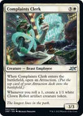 Magic: The Gathering - Unfinity - Complaints Clerk - Uncommon - Normal