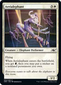 Magic: The Gathering - Unfinity - Aerialephant - Common - Normal