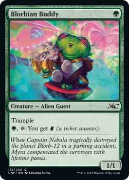 Magic: The Gathering - Unfinity - Blorbian Buddy - Common - Normal