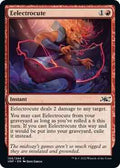 Magic: The Gathering - Unfinity - Eelectrocute - Common - Normal