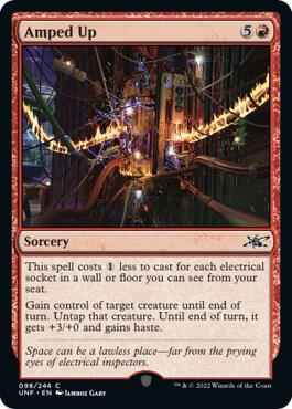 Magic: The Gathering - Unfinity - Amped Up - Common - Normal