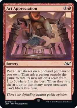 Magic: The Gathering - Unfinity - Art Appreciation - Common - Normal