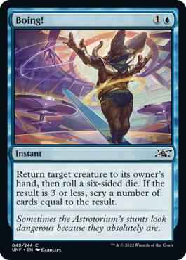 Magic: The Gathering - Unfinity - Boing! - Common - Normal