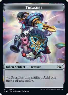 Magic: The Gathering - Unfinity - Treasure Token (013) - Token - Normal