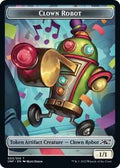 Magic: The Gathering - Unfinity - Clown Robot Token (003) - Token - Normal