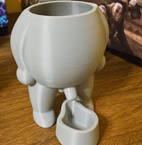 pee pot planter 3D Printed Peeing Flower Pot with Urinal – Anime Card Craze