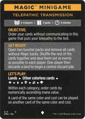 Magic: The Gathering - Dominaria United - Magic Minigame: Telepathic Transmission - Normal