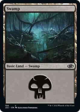 Magic: The Gathering - Jumpstart 2022 - Swamp (106) - Land - Normal