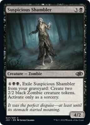 Magic: The Gathering - Jumpstart 2022 - Suspicious Shambler - Common - Normal