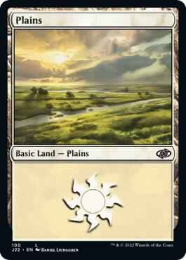 Magic: The Gathering - Jumpstart 2022 - Plains (100) - Land - Normal