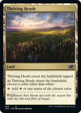Magic: The Gathering - Jumpstart 2022 - Thriving Heath - Common - Normal