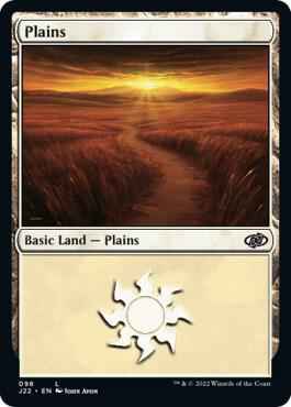 Magic: The Gathering - Jumpstart 2022 - Plains (098) - Land - Normal