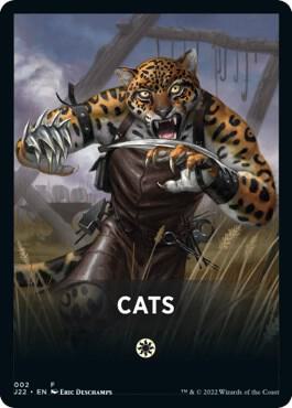 Magic: The Gathering - Jumpstart 2022 - Cats Theme Card - Token - Normal