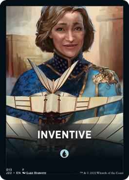 Magic: The Gathering - Jumpstart 2022 - Inventive Theme Card - Token - Normal