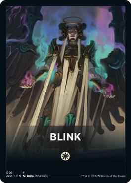 Magic: The Gathering - Jumpstart 2022 - Blink Theme Card - Token - Normal