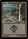 Magic: The Gathering - Dominaria Remastered - Swamp (407) (Retro Frame) - Land - Normal