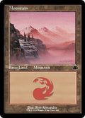 Magic: The Gathering - Dominaria Remastered - Mountain (408) (Retro Frame) - Land - Normal
