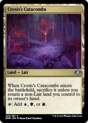 Magic: The Gathering - Dominaria Remastered - Crosis's Catacombs - Uncommon - Normal