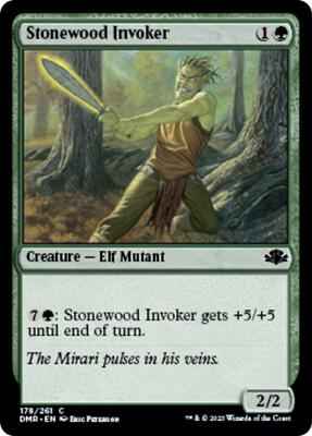 Magic: The Gathering - Dominaria Remastered - Stonewood Invoker - Common - Normal