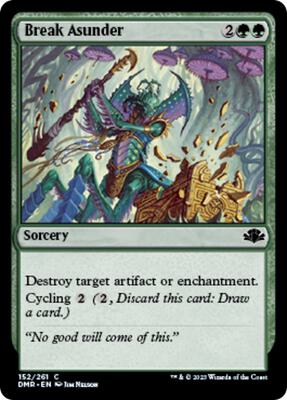Magic: The Gathering - Dominaria Remastered - Break Asunder - Common – 152 - Normal